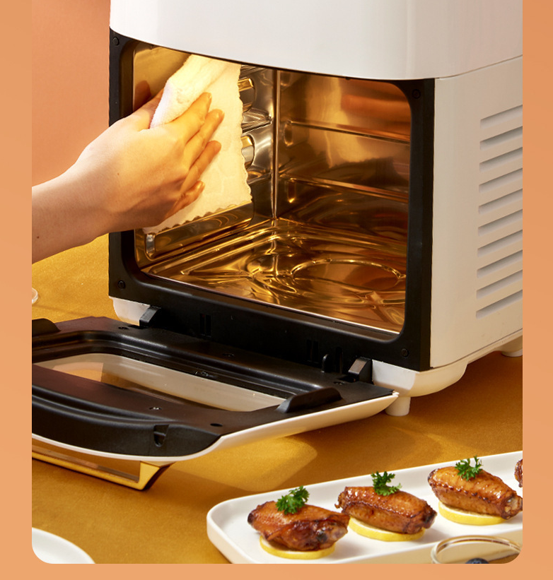 110V visual air fryer home intelligent air fryer 15L large capacity electric oven fryer french fry machine