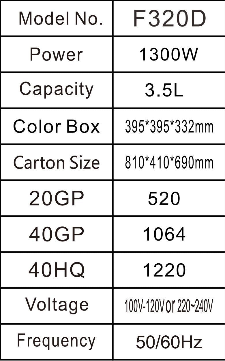 220V European and American 3.5L dormitory and household multi-functional steaming and cooking hot pot electric rice cooker intelligent electric pressure cooker