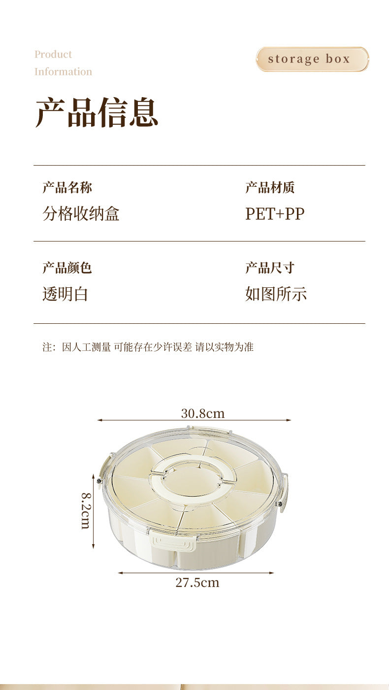 Boîte de rangement à épices, ustensiles de cuisine, usage domestique, gadget pour articles ménagers, stockage d'assaisonnement en plastique, pot hermétique.