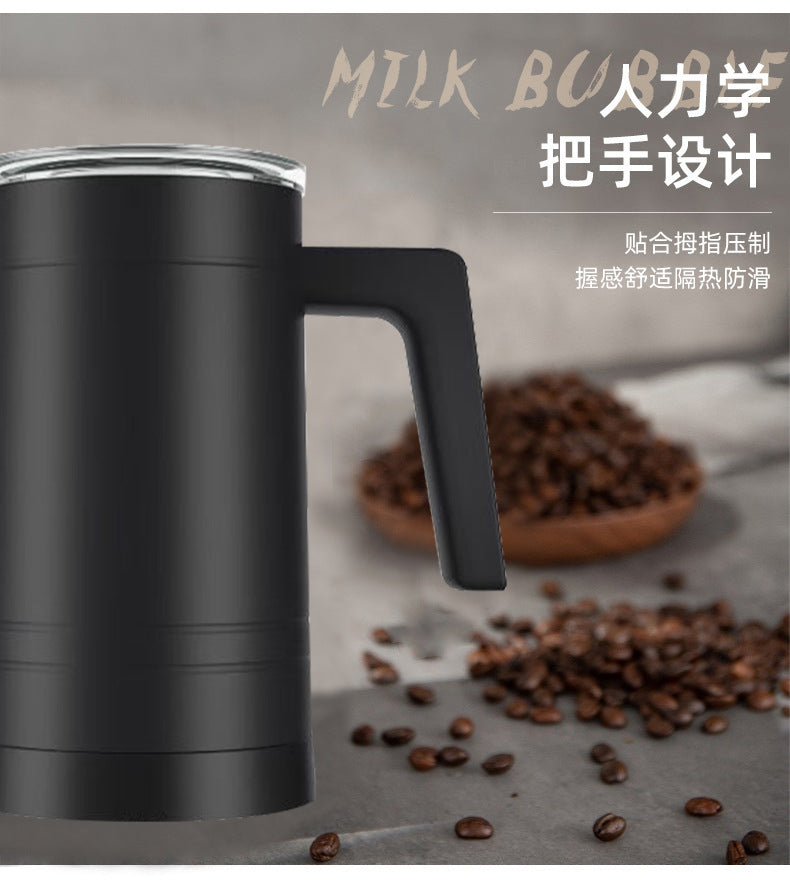 Automatic household milk frother, hot and cold electric milk frother, milk frother, mixing cup, milk frothere