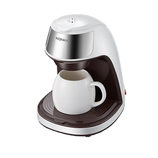 Cafetière, entièrement automatique, petite cafetière portable pour la maison, mini cafetière américaine à filtre pour le bureau.