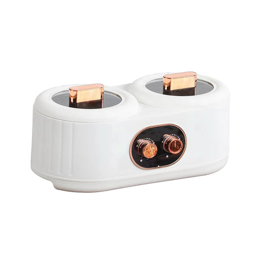 Cuiseur à riz à double chambre, marmite électrique multifonctionnelle à double commande pour canard mandarin, cuiseur à riz électrique, cuiseur électrique à double chambre. 