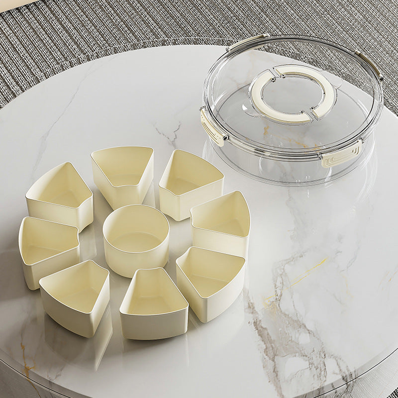 Boîte de rangement à épices, ustensiles de cuisine, usage domestique, gadget pour articles ménagers, stockage d'assaisonnement en plastique, pot hermétique. 
